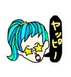 オンザ眉（個別スタンプ：1）