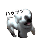 White gang with a brown older brother（個別スタンプ：1）