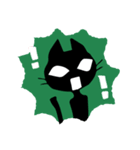 黒猫ルナ2（個別スタンプ：14）
