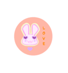 オーロラバニー（個別スタンプ：6）