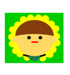 シムプリー♫ カラフルな単純図形（個別スタンプ：12）