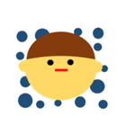 シムプリー♫ カラフルな単純図形（個別スタンプ：23）