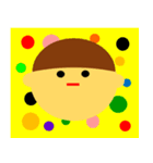 シムプリー♫ カラフルな単純図形（個別スタンプ：24）