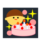 シムプリー♫ カラフルな単純図形（個別スタンプ：29）