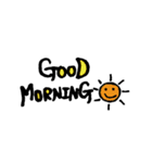 ひとこと英語（個別スタンプ：1）