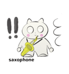 orchestra saxophone everyone Spain ver（個別スタンプ：38）