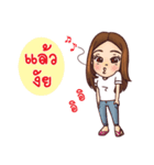 Lovely Couple Boy ＆ Girl（個別スタンプ：6）