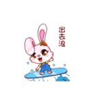 Lucky-rabbit（個別スタンプ：6）