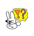 もっちりうさぎともっちりスター（個別スタンプ：10）