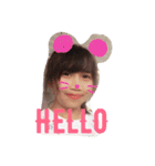 ハニーちゃんのかわいいスタンプ（個別スタンプ：1）