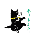 湘南の黒犬（個別スタンプ：6）