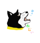 湘南の黒犬（個別スタンプ：9）
