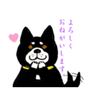 湘南の黒犬（個別スタンプ：19）