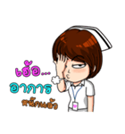 Young nurse girl（個別スタンプ：32）