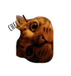 キジトラ猫のルナ（個別スタンプ：32）