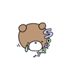 ほわほわクマさん（個別スタンプ：18）