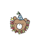 ほわほわクマさん（個別スタンプ：40）