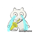 orchestra saxophone everyone English ver（個別スタンプ：17）