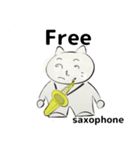 orchestra saxophone everyone English ver（個別スタンプ：33）