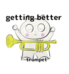 orchestra trumpet everyone English ver（個別スタンプ：6）