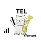 orchestra trumpet everyone English ver（個別スタンプ：14）