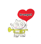 orchestra trumpet everyone English ver（個別スタンプ：16）