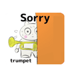 orchestra trumpet everyone English ver（個別スタンプ：18）