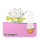 orchestra trumpet everyone English ver（個別スタンプ：23）