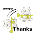 orchestra trumpet everyone English ver（個別スタンプ：26）