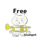 orchestra trumpet everyone English ver（個別スタンプ：33）