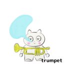 orchestra trumpet everyone English ver（個別スタンプ：35）