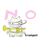 orchestra trumpet everyone English ver（個別スタンプ：37）