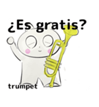 orchestra trumpet everyone Spain ver（個別スタンプ：4）