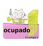 orchestra trumpet everyone Spain ver（個別スタンプ：22）