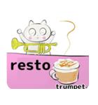 orchestra trumpet everyone Spain ver（個別スタンプ：24）