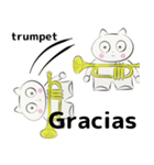 orchestra trumpet everyone Spain ver（個別スタンプ：26）