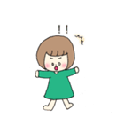 シンプルボブ子の【よく使う言葉】（個別スタンプ：4）