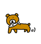 神経がずぶといクマ（個別スタンプ：32）