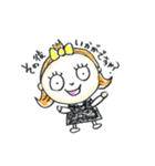 サロンで働く女の子（個別スタンプ：5）