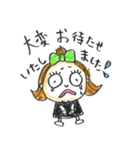 サロンで働く女の子（個別スタンプ：38）