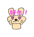 手描きのうさぎ 2作目（個別スタンプ：6）