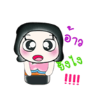 Hello my name is BOBO..^^（個別スタンプ：16）