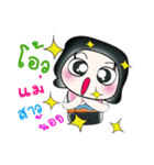 Hello my name is BOBO..^^（個別スタンプ：27）