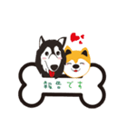 愛犬の物語（個別スタンプ：1）