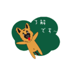 愛犬の物語（個別スタンプ：6）