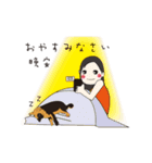 愛犬の物語（個別スタンプ：16）