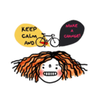 Kukoy in September, Keep calm.（個別スタンプ：3）