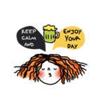 Kukoy in September, Keep calm.（個別スタンプ：6）