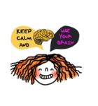 Kukoy in September, Keep calm.（個別スタンプ：8）