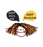 Kukoy in September, Keep calm.（個別スタンプ：26）